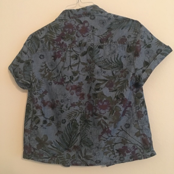 Top shop Denim top - Picture 2 of 4